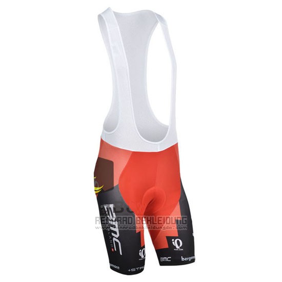 2014 Fahrradbekleidung BMC Champion Italien Blau und Orange Trikot Kurzarm und Tragerhose